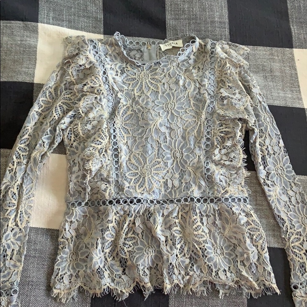 Lace blouse - purchased from VICI